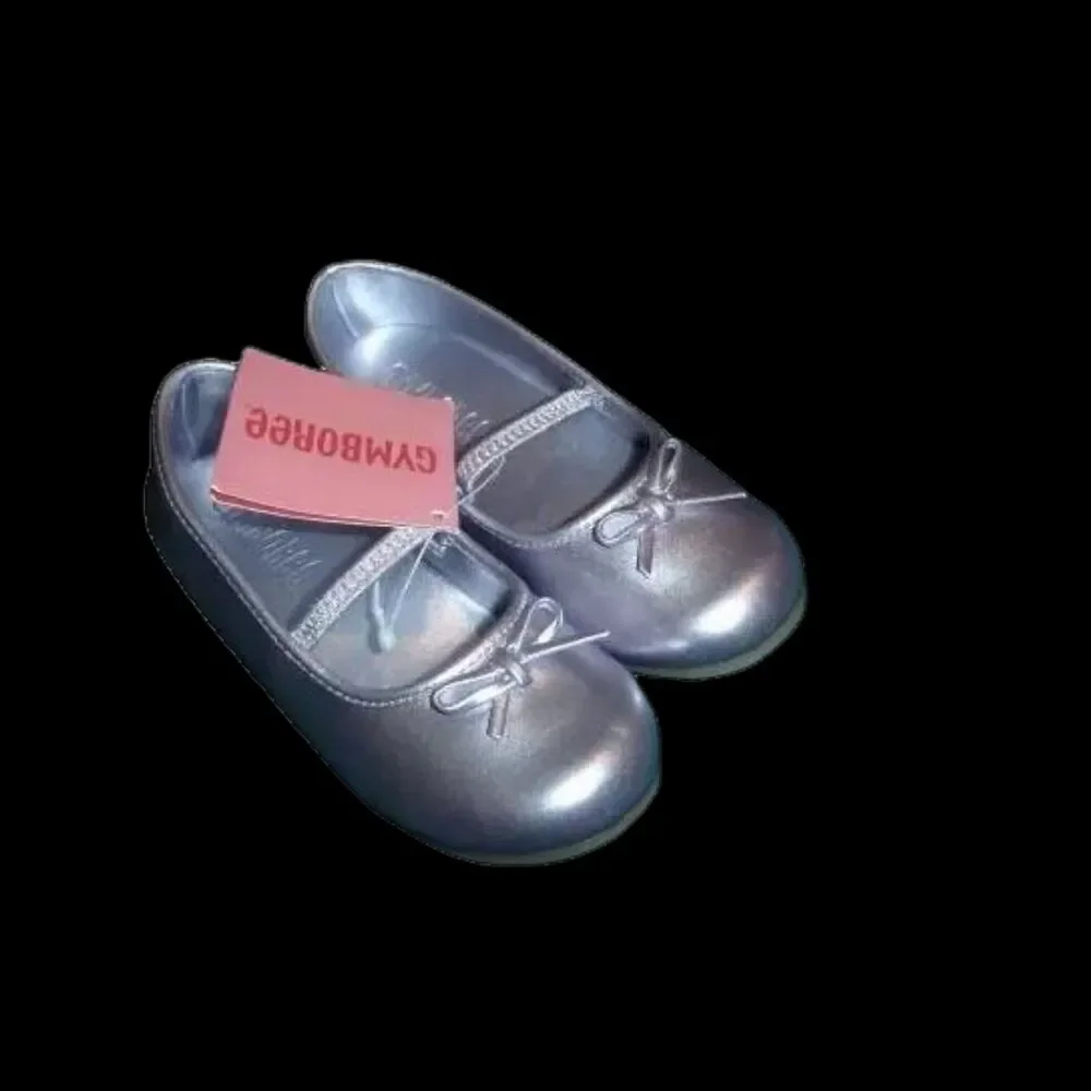 NEW Gymboree Baby Girl Shoes 03 6-12M Royal Gardens ballet flat lavender purple